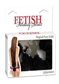 Ff Furry Cuffs Black