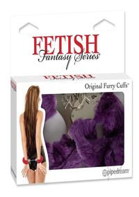 Ff Furry Cuffs Purple