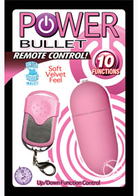 Power Bullet W/remote - Pink