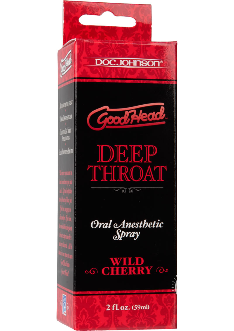Goodhead Deep Throat Spray Wild Cherry.
