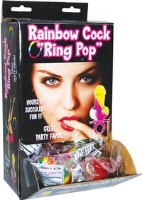 Rainbow Ring Pop 12/display