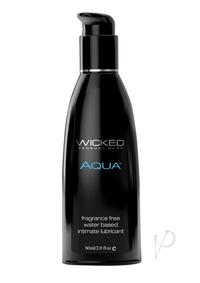 Wicked Aqua Unscented Lube 2oz