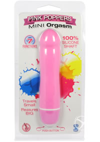 Pink Poppers Mini Orgasm Pink
