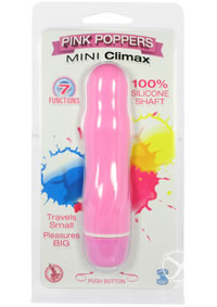 Pink Poppers Mini Climax Pink