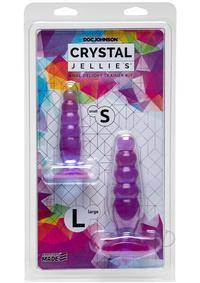 Crystal Jellies Anal Trainer Kit Purple