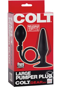 Colt Large Pumper Plug Black