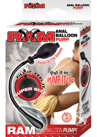 Ram Anal Balloon Pump Black