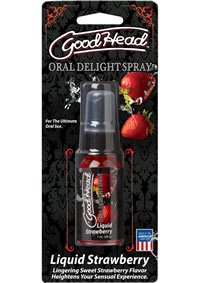 Goodhead Oral Spray Strawberry 1oz