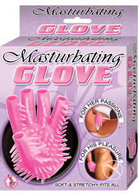 Masturbating Glove Pink
