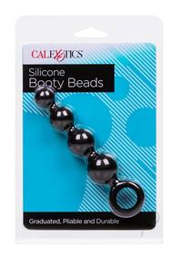 Booty Beads Black Silicone