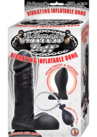 Mack Tuff Vibrating Inflate Dong Black