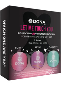Dona Let Me Touch You Massage Gift Set