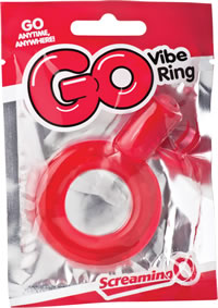 Go Vibe Ring Pop Red-indv