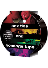 Sex Ties And Bondage Tape Black
