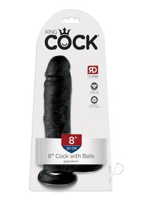 Kc 8 Cock W/balls Black