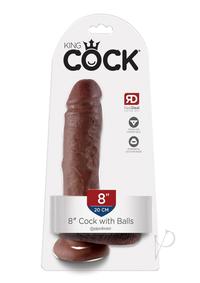 Kc 8 Cock W/balls Brown