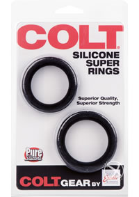 Colt Silicone Super Rings Black