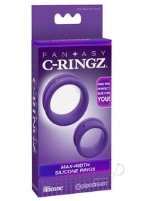 Fcr Max Width Silicone Rings Purple