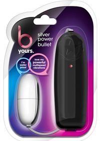 B Yours Silver Power Bullet Black