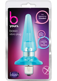 B Yours Basic Vibra Plug Blue