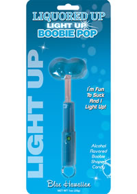 Light Up Boobie Pops Blue Hawaiian