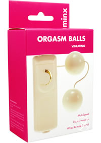 Orgasm Vibrating Balls Ivory Minx(disc)