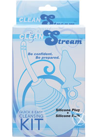 Cleanstream Enema Silicone Bulb/plug Kit