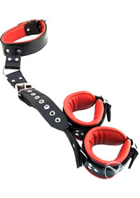 Rouge Neck To Hand Restraint Black/red