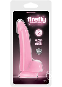 Firefly Smooth Glowing Dong 5 Pink