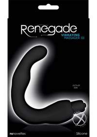 Renegade Vibrating Massager Lll Black