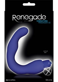 Renegade Vibrating Massager Lll Blue