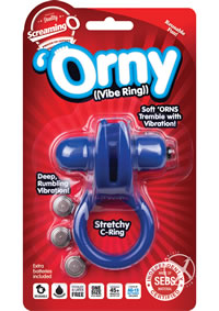 Orny Vibratin Ring Blue-individual(disc)