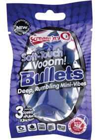 Soft Touch Vooom Bullet Blu-individual
