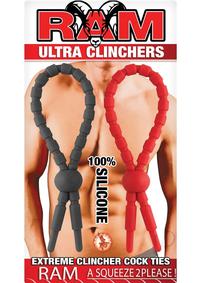 Ram Ultra Clinchers 2pk Red/black