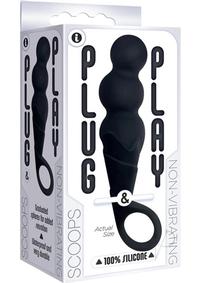 The 9 Plug and Play Silicone Scoops Black