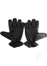 Rouge Vampire Gloves Black Large