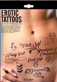 Adult Tattoos Assorted Pack