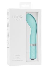 Pillow Talk Sassy Gspot Massager Teal