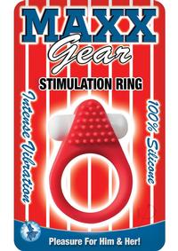 Maxx Gear Stimulation Ring-red