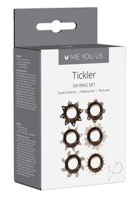 Myu Tickler Textured Ring Set 6 Pk
