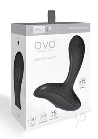 Ovo Q1 Rechargeable Anal Toy Black