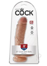 Kc 8 Cock W/balls Tan