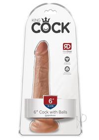 Kc 6 Cock W/balls Tan