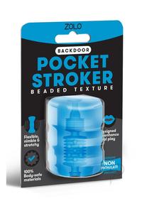 Zolo Backdoor Pocket Stroker Blue