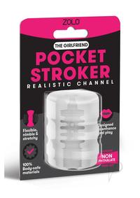Zolo Girlfriend Pocket Stroker Clear