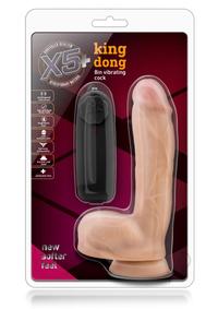 X5 Plus King Dong Vibe Cock Vanilla 8