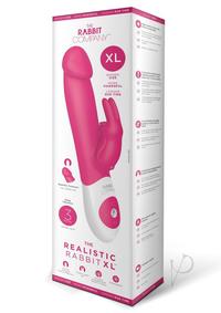 The Realistic Rabbit Xl Hot Pink