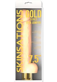 Skinsations Gold Vein Jumper Vibe Dildo