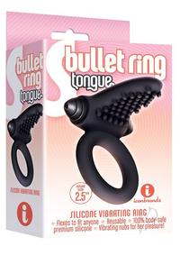 The 9 S Bullet Ring Tongue