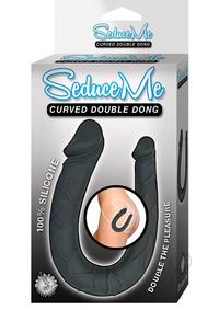 Seduce Me Curved Double Dong Black